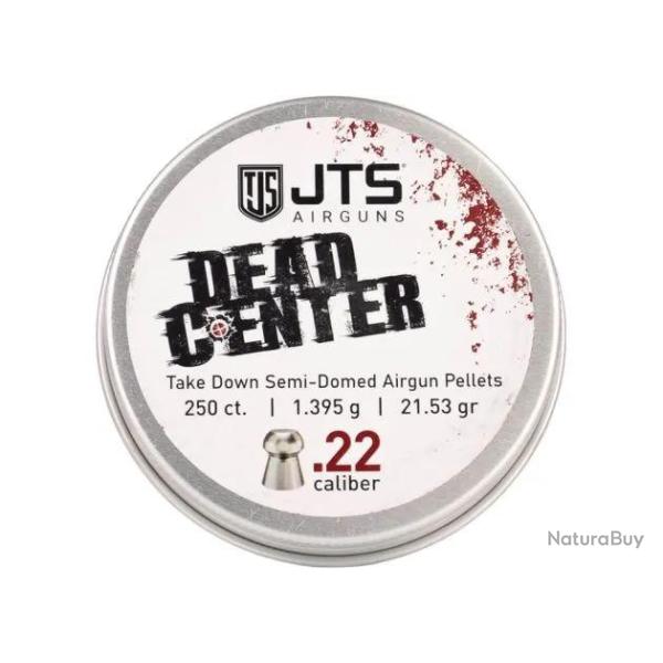 Plombs JTS Dead Center pr�cision 5.5 mm 21.53 grains