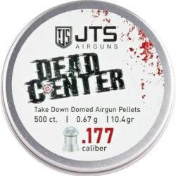 Plombs JTS Dead Center pr&eacute;cision Domed 4.5 mm 10.4 grains