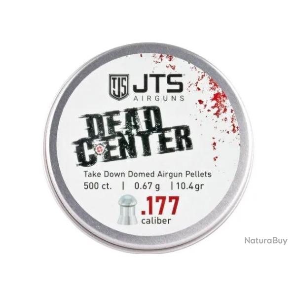 Plombs JTS Dead Center pr�cision Domed 4.5 mm 10.4 grains