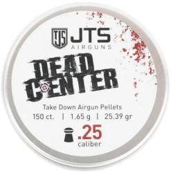Plombs JTS Dead Center pr&eacute;cision 6.35 mm 25.39 grains
