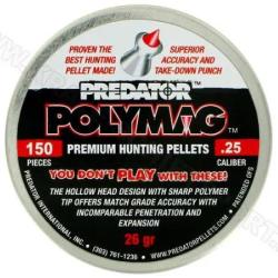 Plombs Predator Polymag - Cal. 6.35 mm 26 grains