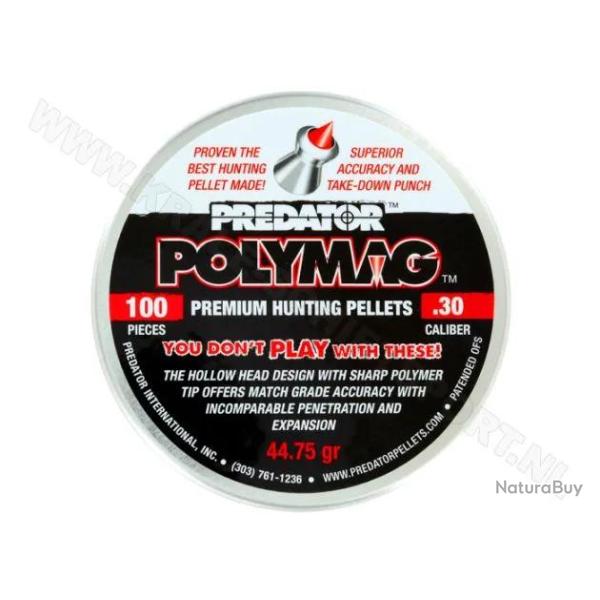 Plombs Predator Polymag - Cal. 7.62 mm 44.75 grains