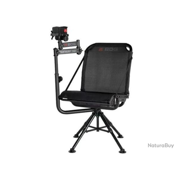Si�ge d'aff�t rotatif avec support pour arme Bog DeathGrip 360