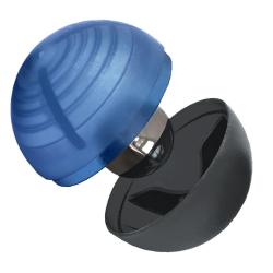 Billes pour arme de d&eacute;fense P2P Craie bleue noyau acier - Cal. 68 x10