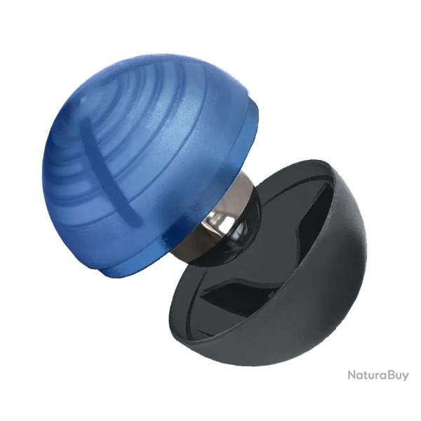 Billes pour arme de d�fense P2P Craie bleue noyau acier - Cal. 68 x10