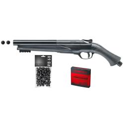Pack fusil de d&eacute;fense T4E TS68 - Cal. 68 - 7,5 J + 100 Billes + 5 capsules CO2