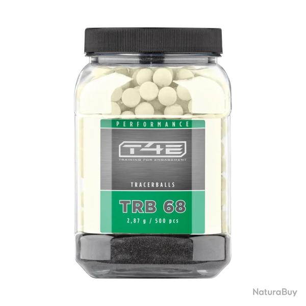 Billes pour arme de d�fense T4E Fluorescentes - Cal. 68 x500