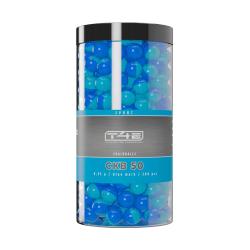 Billes pour arme de d&eacute;fense T4E Craie bleue - Cal. 50 x500