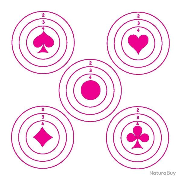 Cibles 4AS Umarex 14x14 cm x100