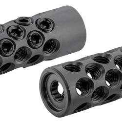 Frein de bouche Stalon noir Filetage M14x1 - Max 7,62 mm
