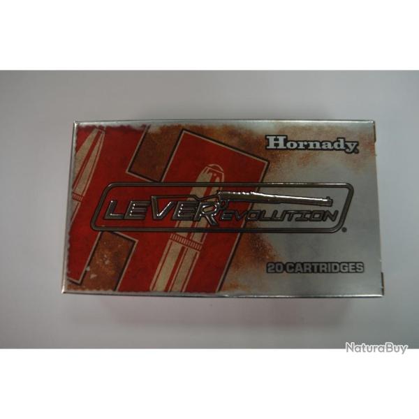 1 BOITE DE 20 MUNITIONS HORNADY LEVER EVOLUTION CALIBRE 30-30 160 GR FTX NEUVE