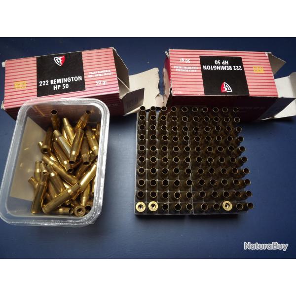 150 Etuis 222 REMINGTON