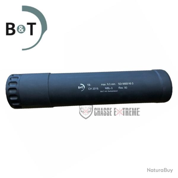 Silencieux B&T Monoblock 26x1.5 Cal 9.5mm Gaucher