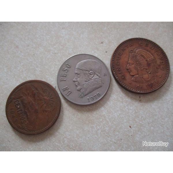 3 pi�ces du mexique