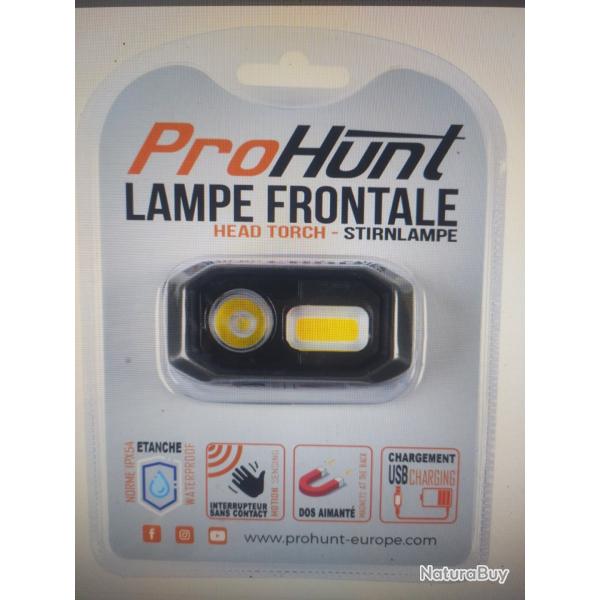 Lampe frontale Pro hunt ligne Verney Carron
