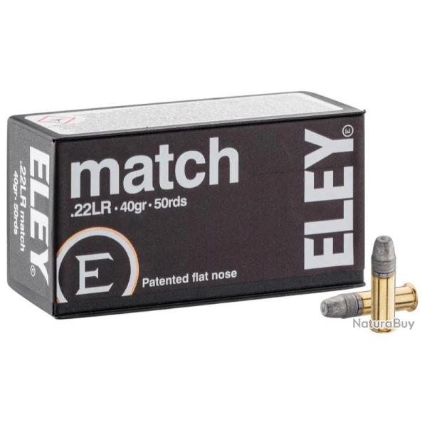 Cartouches Eley Match cal. 22 LR 22 LR