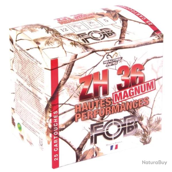 Cartouches Fob ZH Acier haute performance Magnum 12 76