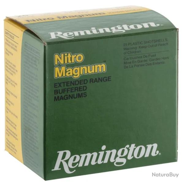 Cartouches Remington Nitro Magnum longue distance 20/76