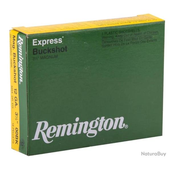 Cartouches Remington Supr�me chevrotines Magnum 12 76 ou 12 89