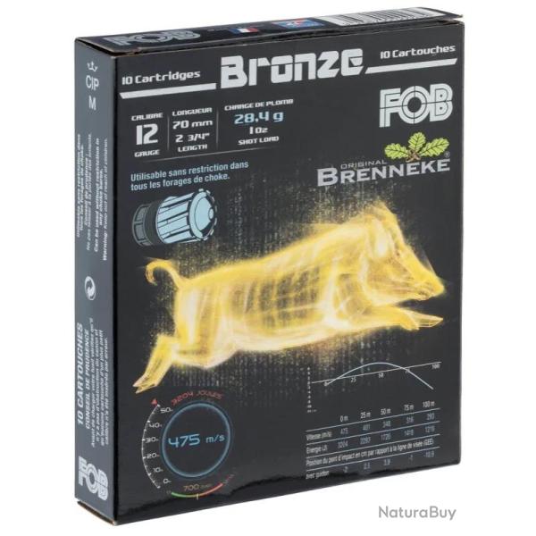 Balles Fob Brenneke Bronze - Cal. 12/70
