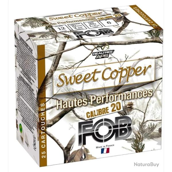 Cartouches Fob Sweet Copper haute performance Cal. 20 70
