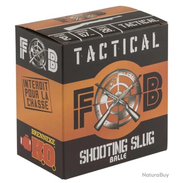 Balles Fob Slug Tactical - Cal. 12/67 (x100)