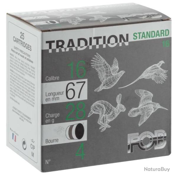 Cartouches Fob Standard 28 BG Cal. 16 67
