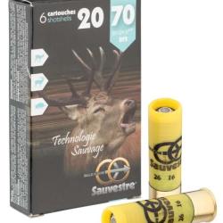 Balles Sauvestre gros gibier - Cal. 20/70