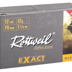 Cartouche Rottweil Exact ''Magnum'' - Cal. 12/70