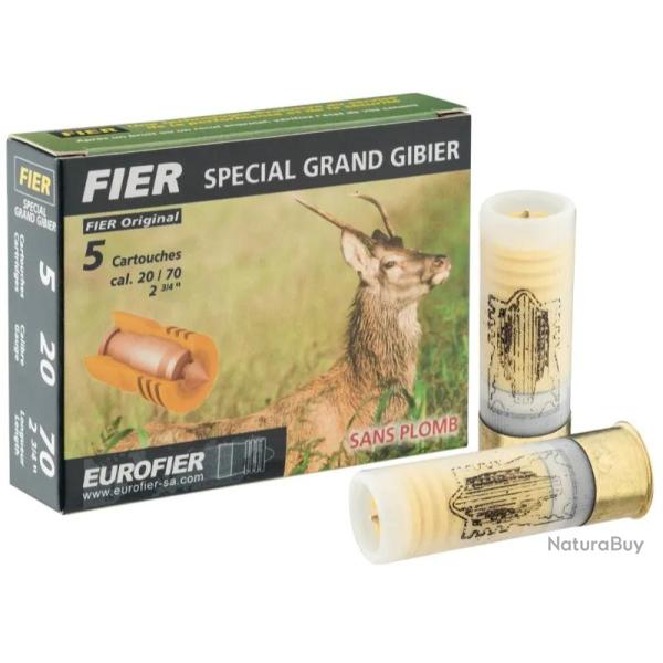 Balles Fier Classic 20 g sans plomb - Cal. 20/70