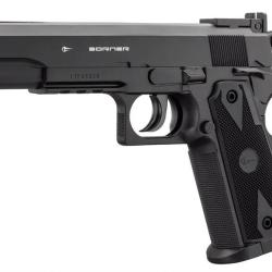 Pistolet CO2 culasse fix&eacute; BORNER POWERWIN 304 Cal. 4.5mm BB's 4.5 mm