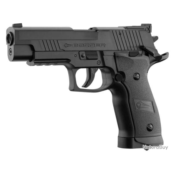 Pistolet CO2 culasse fix� BORNER Z122 Cal. 4.5mm BB's 4.5 mm