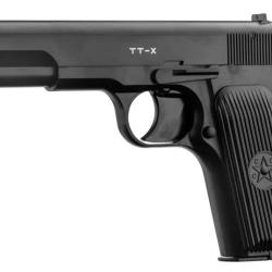 Pistolet CO2 culasse fix&eacute; BORNER TT-X Tokarev Cal. 4.5mm BB's