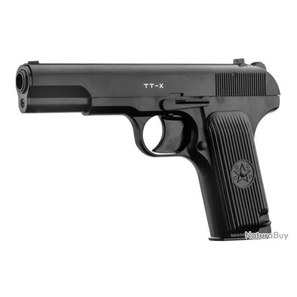 Pistolet CO2 culasse fix� BORNER TT-X Tokarev Cal. 4.5mm BB's