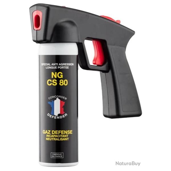 A�rosol GAZ CS 100 ml avec poign�e - Nouvelle g�n�ration