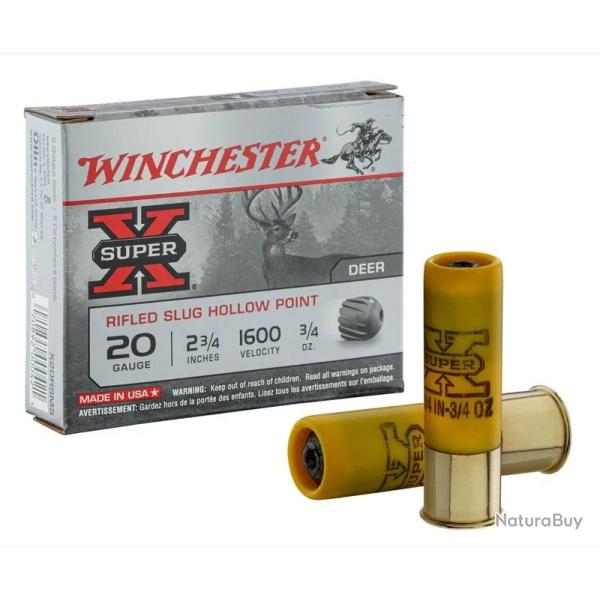 Balles Winchester SUPER-X - Cal 20/70
