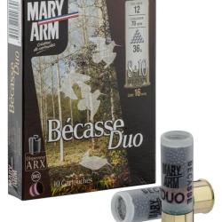 Cartouches Mary Arm B&eacute;casse DUO 38g- Cal. 12/70