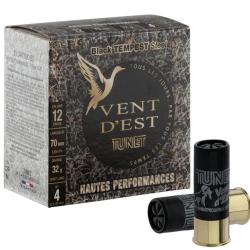 Cartouches Tunet Black Tempest HP Acier 32 gr Cal. 12 70
