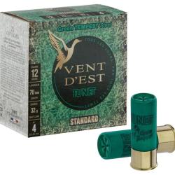 Cartouches TUNET.BLACK TEMPEST 32g acier 12 70