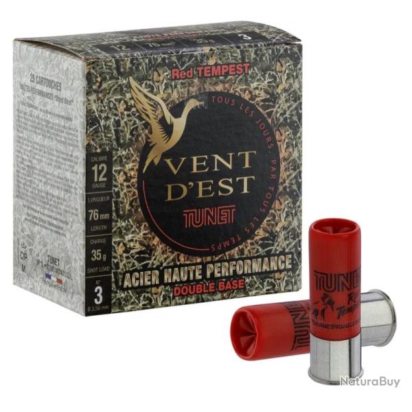 Cartouches TUNET HP Red Tempest 35g acier 12/76 3