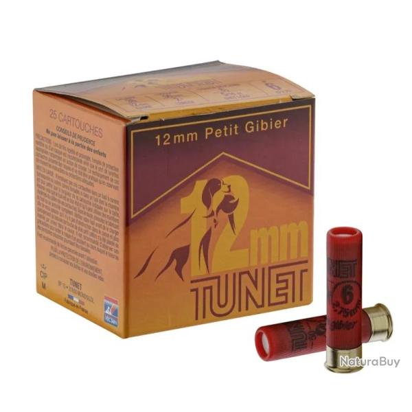 Cartouches TUNET 12 mm Plomb 6 � 8 cal. 36/50 cal. 36-12 mm 8