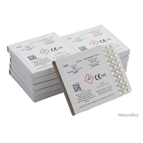 Amorces RWS Boxer Sinoxid Large Rifle Magnum n�5333