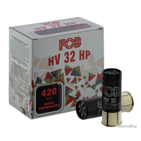 Cartouches Fob HV Acier haute performance - Cal. 12/70 3