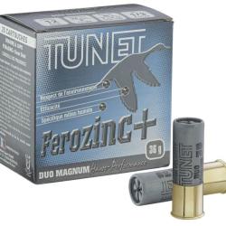 Cartouches Tunet HP Ferozinc+ Duo-Magnum 12/76 36g Acier num&eacute;ro 1/3