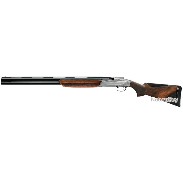 Fusil Superpos� Benelli 828U Silver Gaucher Calibre 12 - Canon 71 cm