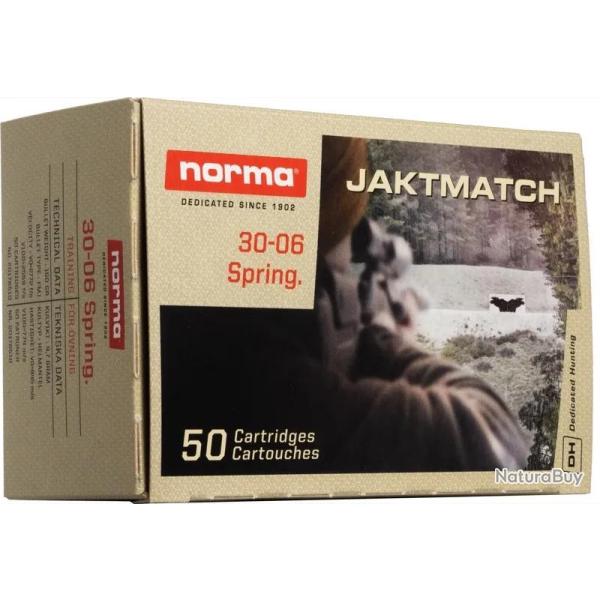 Balles Norma Jaktmatch 6,5 x 55 SE 124gr