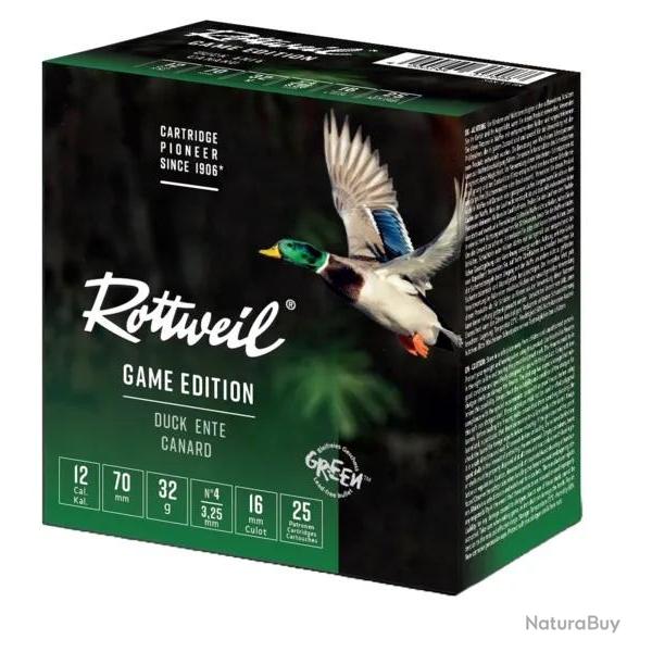 Cartouche Rottweil Canard 12/70 x25 4