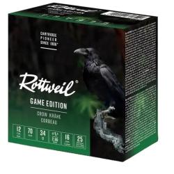 Cartouche Rottweil Corbeau 12/70 x25 5,5