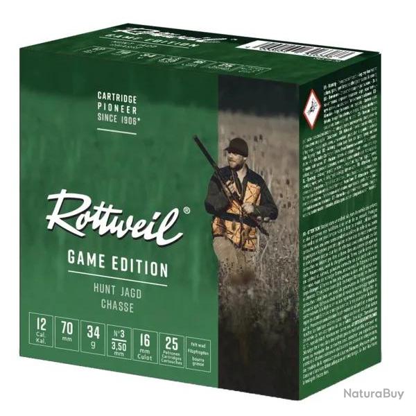 Cartouche Rottweil Hunt 12 70 x25