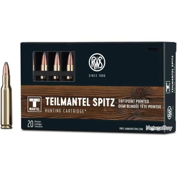 Balles Rws T Mantel 5,6x50 Mag. 63 grains